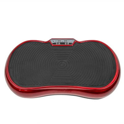 Виброплатформа с эспандерами Vibro Fit Red (LMS-S002)-4