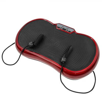 Виброплатформа с эспандерами Vibro Fit Red (LMS-S002)-2