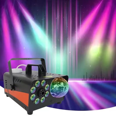 Генератор дыма с лазерным проектором-1